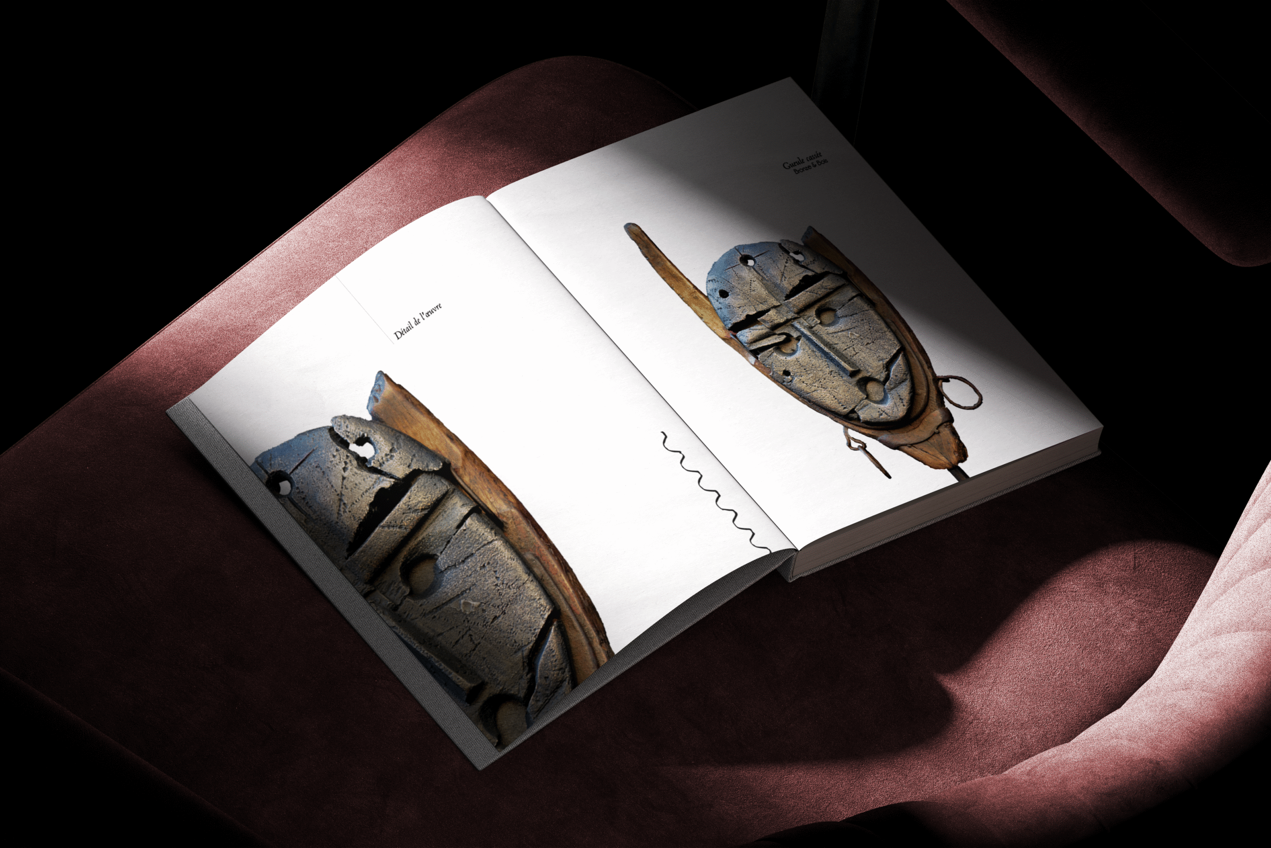 Mockup du contenu du Livre "Le rêve de Pierre" réalisé par moi-même