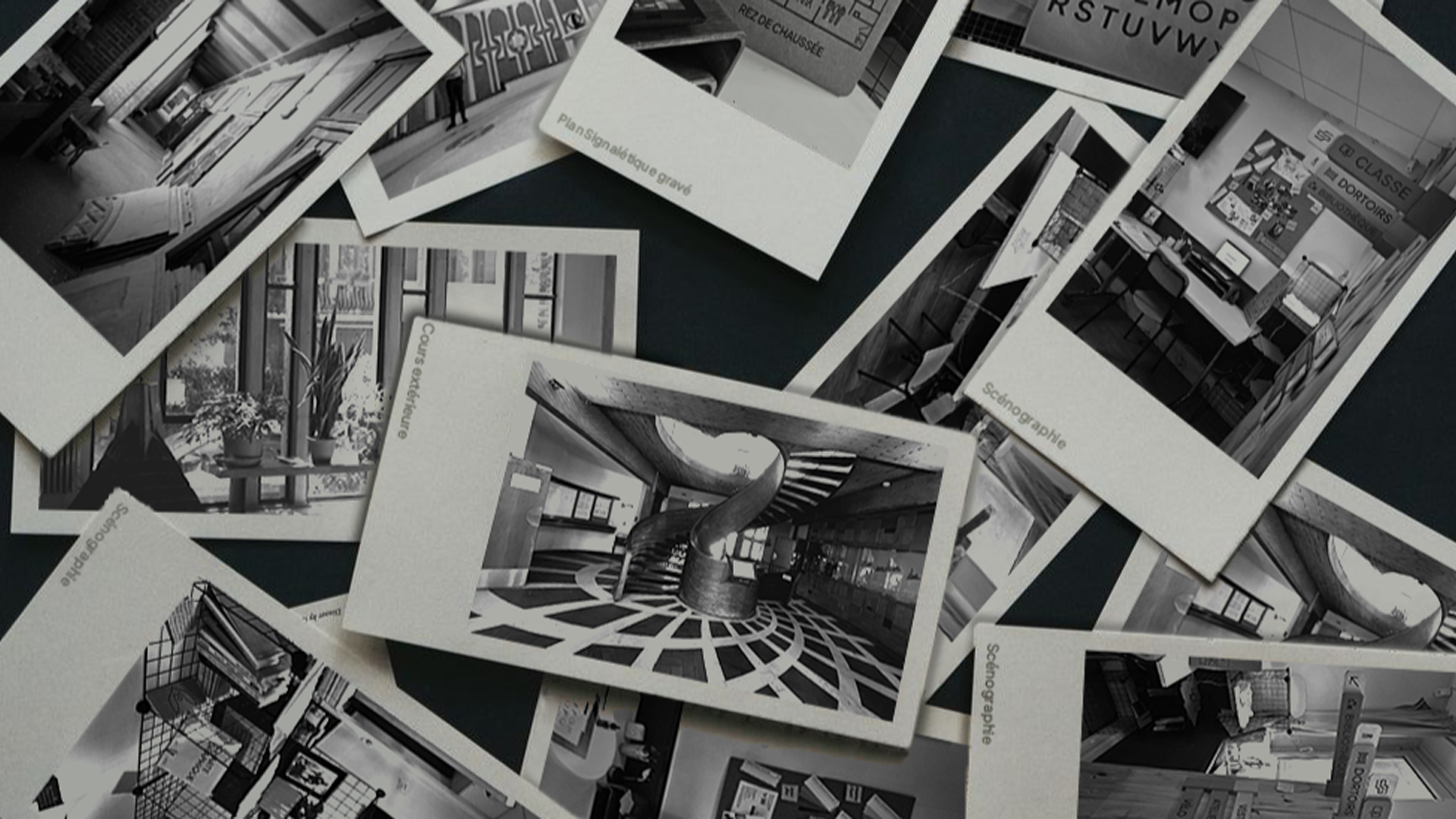 Compilation de photographie de la scénographie réalisé avec le studio Récolte